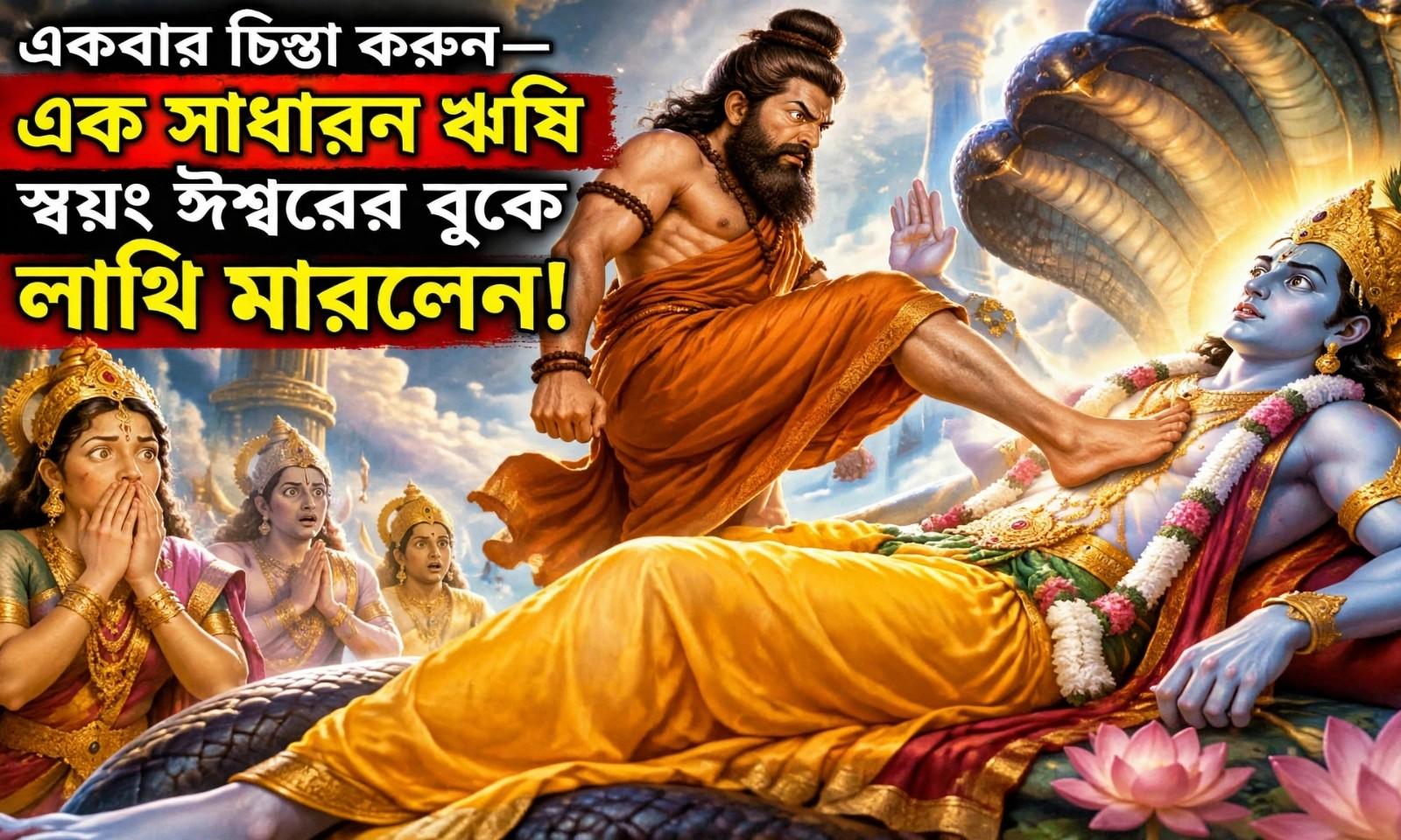 মহর্ষি ভৃগু কেন ভগবান বিষ্ণুর বুকে লাথি মেরেছিলেন? 😱 | তিরুপতি বালাজীর রহস্য | পৌরাণিক কাহিনী – AI-generated video on AITube