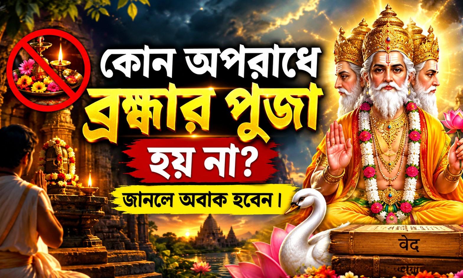 কোন অপরাধে ব্রহ্মার পূজা হয় না? | জানলে অবাক হবেন | – AI-generated video on AITube
