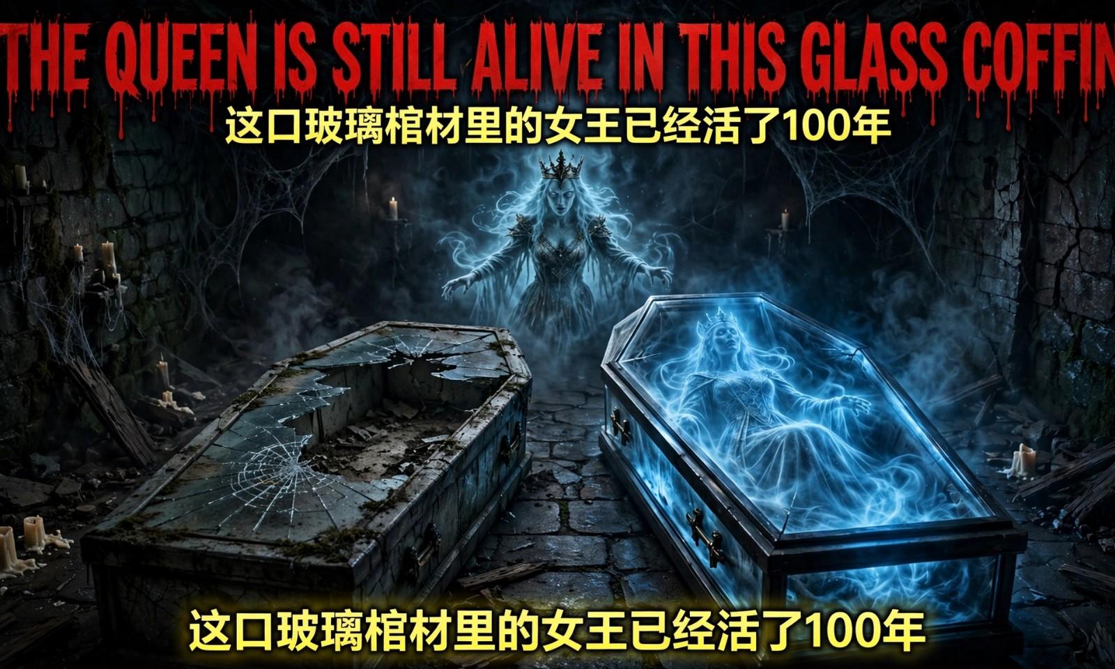 The Queen Is Still Alive In This Glass Coffin For 100 Years | True Horror Story – AI-generated video on AITube