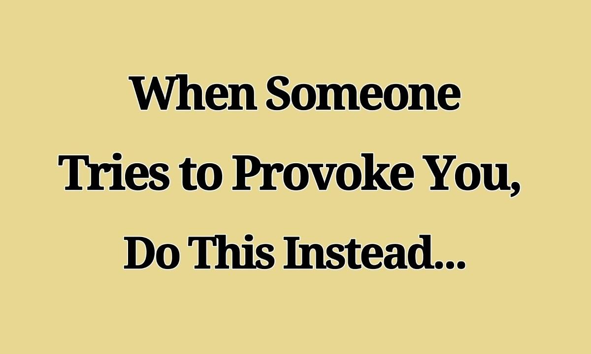  When Someone Tries to Provoke You, Do This Instead 😌🧠 | Emotional Intelligence – AI-generated video on AITube