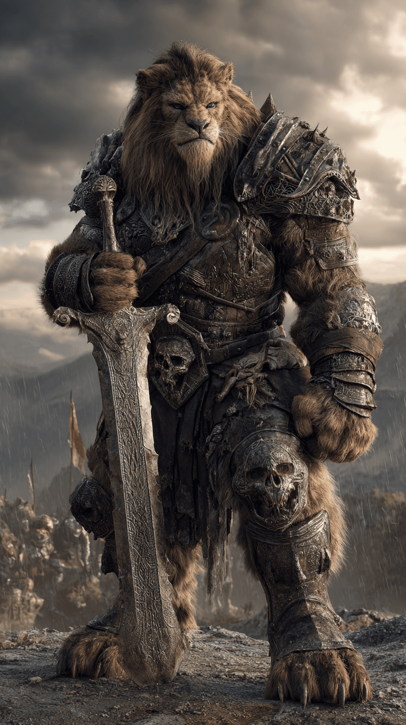 Animal Warrior King Revealed: Nature's Fiercest Ruler! 🦁⚔️ – AI-generated video on AITube