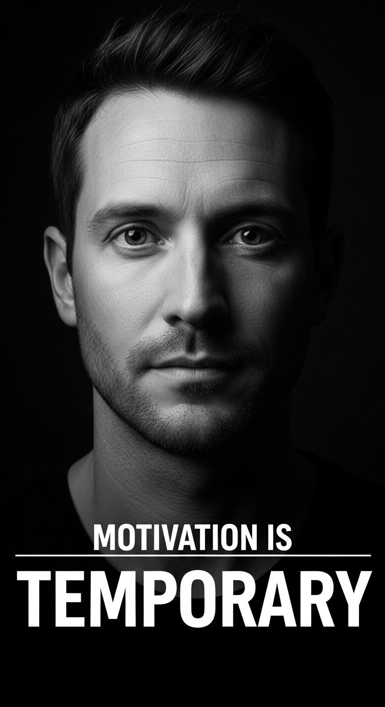 Motivation Is Temporary --- Habit Are Permanent #NoSympathy #DisciplineOverFeelings #ColdReality
