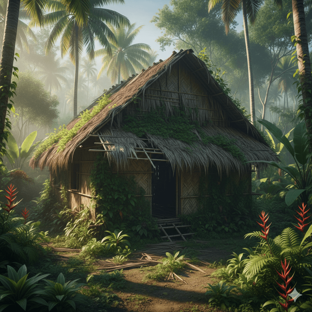 Nipa Hut Transformation Turning into a Beautiful Villa