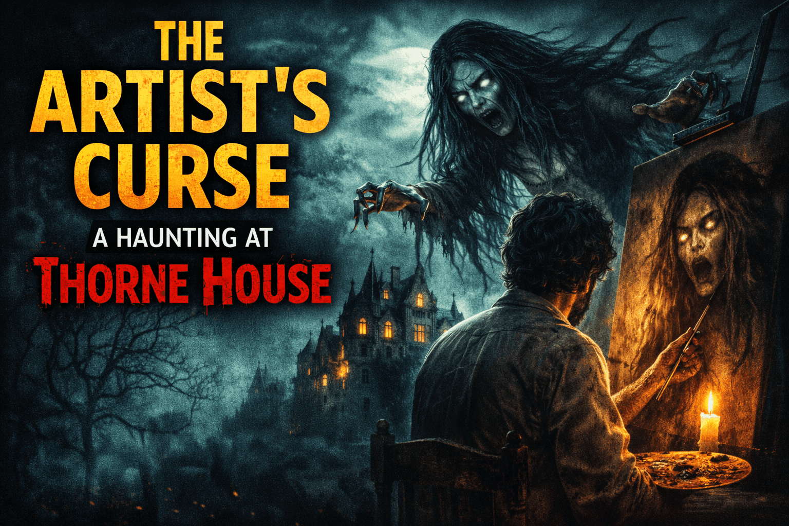 The Artistās Curse: A Haunting at Thorne House | The Painting That Should Never Exist