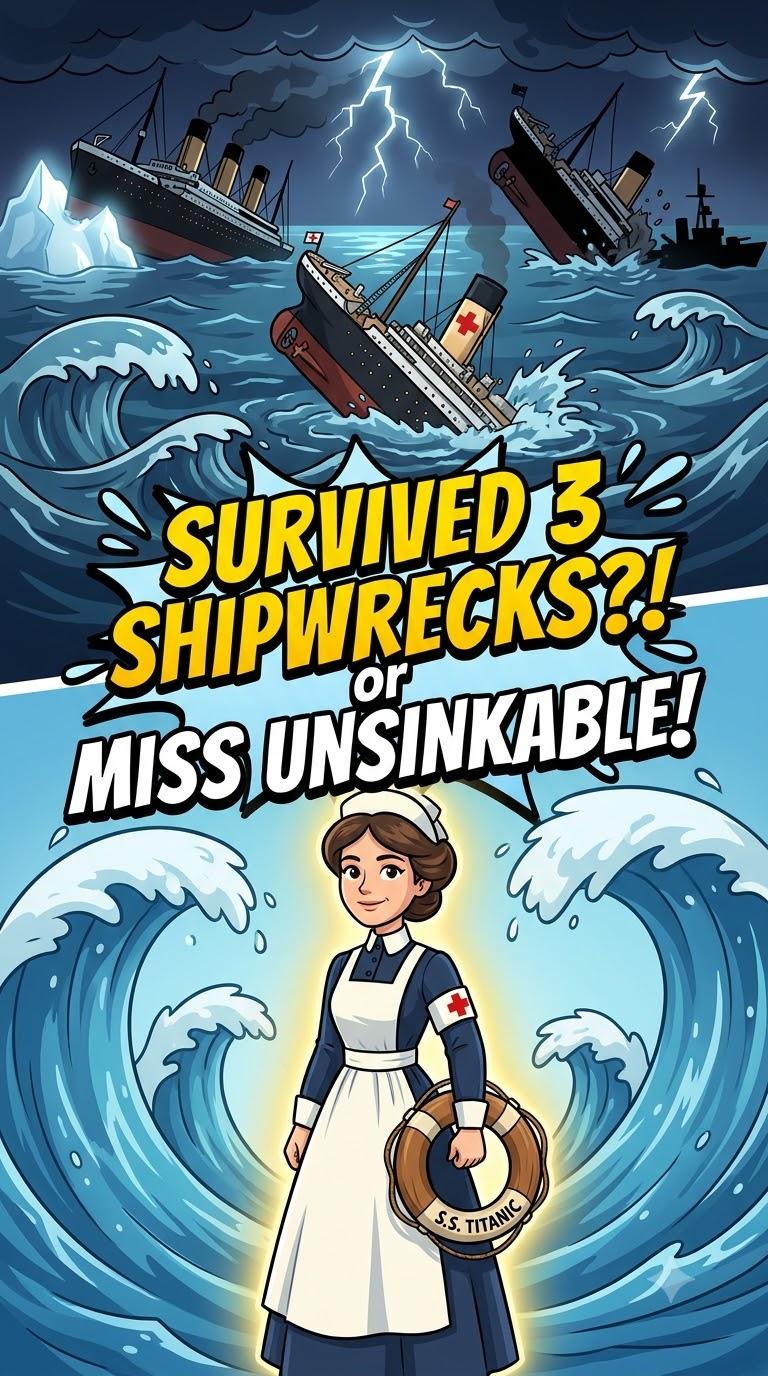 She Survived the Titanic AND Both of Its Sister Ships! 🚢😳